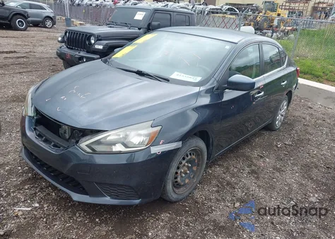 2017 Nissan Sentra Sv from USA, damaged, VIN 3N1AB7AP9HY311661